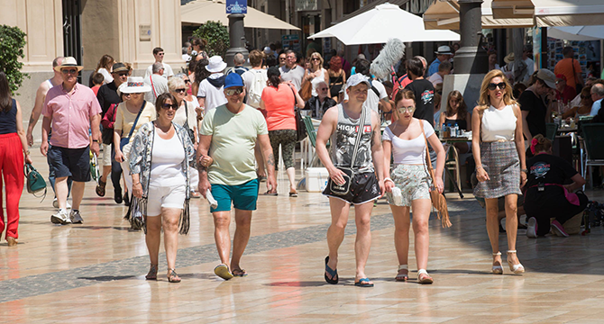 Turistas. (Archivo)