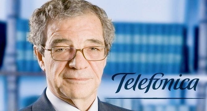  César Alierta, en su etapa al frente de Telefónica. (Archivo) 