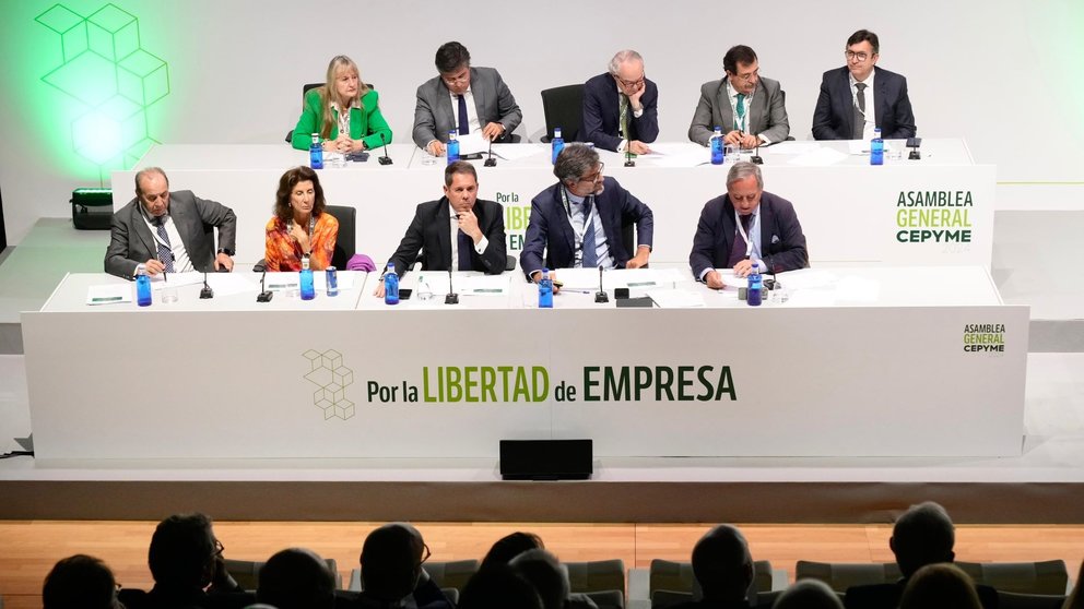 La presidenta de la patronal balear y vicepresidenta de Cepyme, Carmen Planas, acudió ayer en Madrid a la Asamblea General anual de la Confederación Española de la Pequeña y Mediana Empresa.
