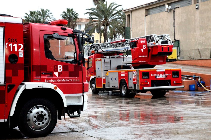 Servicio de bomberos de Mallorca. (Archivo)