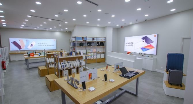 Imagen de tienda Xiaomi extraída de su web.