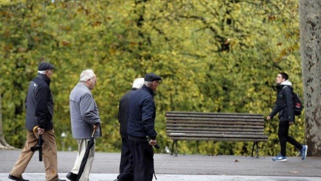  Tres cuartas partes de la nómina de agosto se concentraron en las pensiones de jubilación, con 9.378,6 millones de euros. (Archivo) 