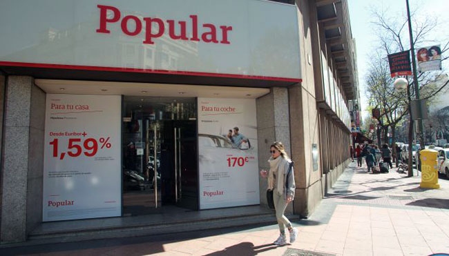 El Banco Popular se hunde en Bolsa | | El periódico económico Illes Balears